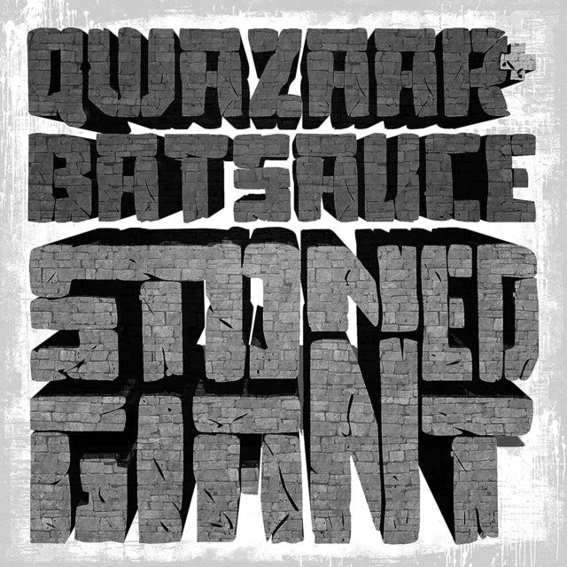 QWAZAAR & BATSAUCE | STONED GIANT (MARBLED STONE GREY VINYL) | VINYL RECORD (LP)