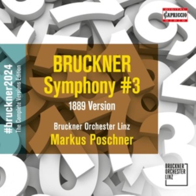 BRUCKNER, ANTON | BRUCKNER: SYMPHONY #3 | CD