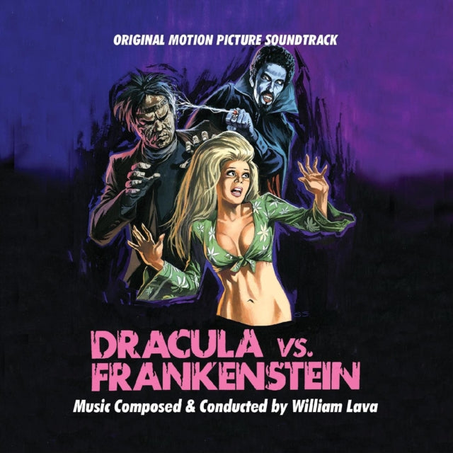 LAVA, WILLIAM | DRACULA VS. FRANKENSTEIN OST  (50TH ANNIVERSARY/PUMPKIN ORANGE VINYL) | VINYL RECORD (LP)