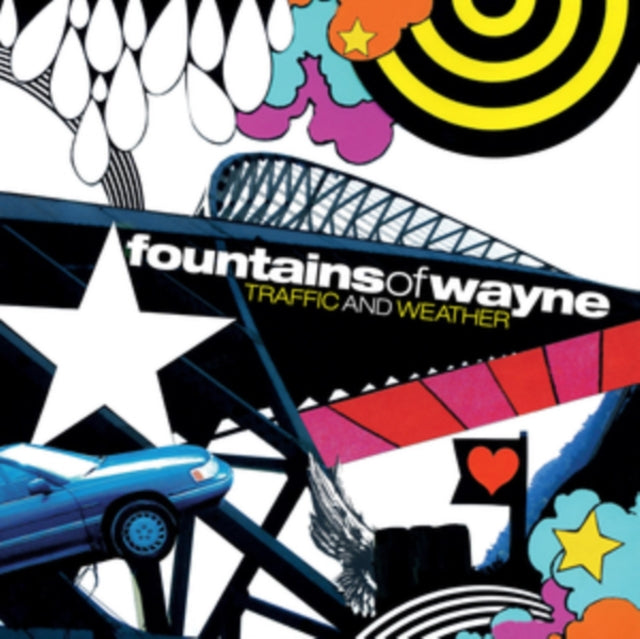 FOUNTAINS OF WAYNE | TRAFFIC & WEATHER (GOLD WITH BLACK SWIRL VINYL) (RSD) | VINYL RECORD (LP)