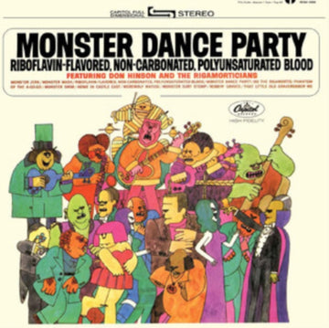 MONSTER DANCE PARTY (ORANGE & BLACK PUMPKIN SPLATTER VINYL) | VINYL RECORD (LP)