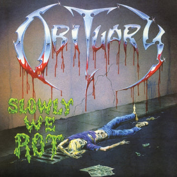 SLOWLY WE ROT (REMASTERED/EXPANDED) (CORPSE BLUE WITH BLOOD SPLATTER VINYL) | VINYL RECORD (LP)