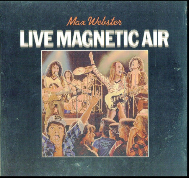 MAX WEBSTER | LIVE MAGNETIC AIR (LP) | VINYL RECORD (LP)