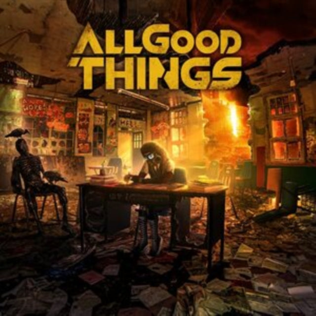 ALL GOOD THINGS | HOPE IN HELL (TRANSLUCENT ORANGE & BLACK VINYL) | VINYL RECORD (LP)