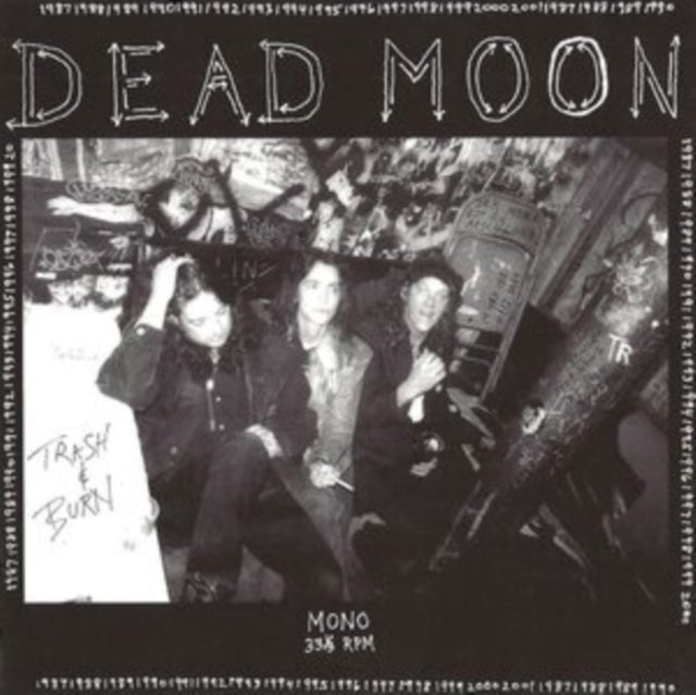 DEAD MOON | TRASH & BURN | VINYL RECORD (LP)