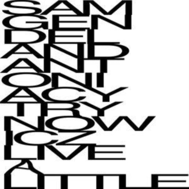 SAM GENDEL & ANTONIA CYTRYNOWICZ | LIVE A LITTLE | VINYL RECORD (LP)