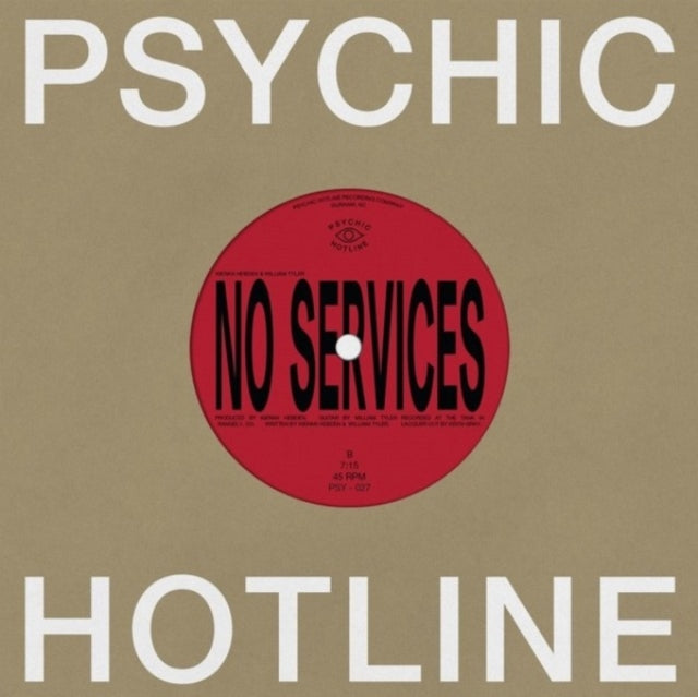 HEBDEN, KIERAN & WILLIAM TYLER | DARKNESS, DARKNESS / NO SERVICES | 12IN VINYL