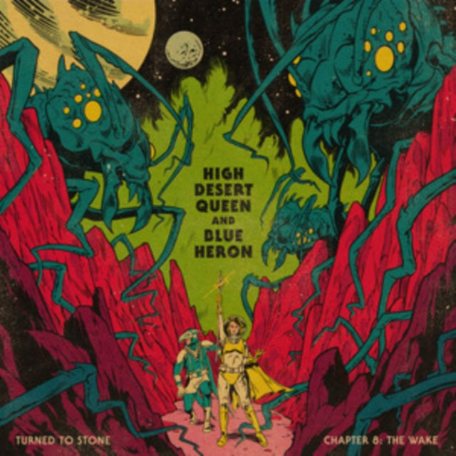 HIGH DESERT QUEEN & BLUE HERON | TURNED TO STONE: CHAPTER 8 THE WAKE | VINYL RECORD (LP)