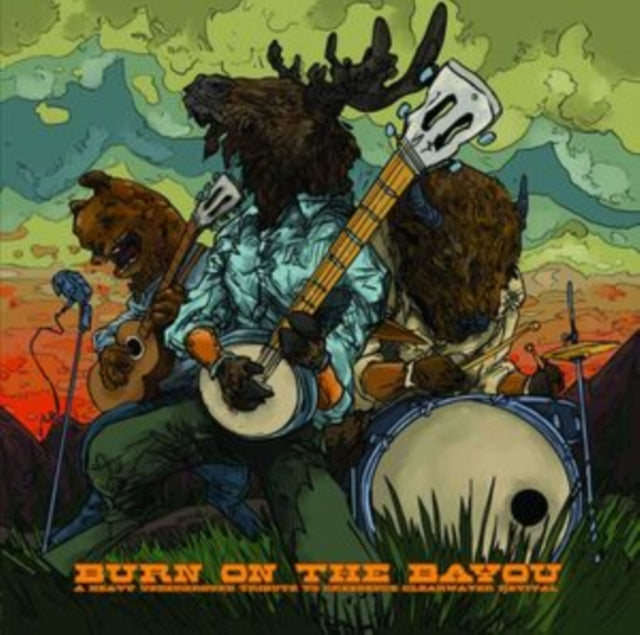 VARIOUS ARTISTS | BURN ON THE BAYOU: HEAVY UNDERGROUND TRIBUTE TO CREEDENCE CLEARWATER REVIVAL (3P) | VINYL RECORD (LP)
