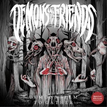 DEMONS SEEM TO GATHER (RED MARBLED VINYL) | VINYL RECORD (LP)