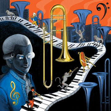 TROMBONE CHAMP VINYL OST (ORANGE BLUE VINYL) | VINYL RECORD (LP)