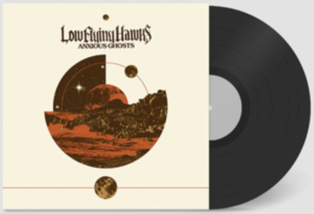 LOWFLYINGHAWKS | ANXIOUS GHOSTS (OXBLOOD & GOLD TRI-COLOR VINYL) | VINYL RECORD (LP)