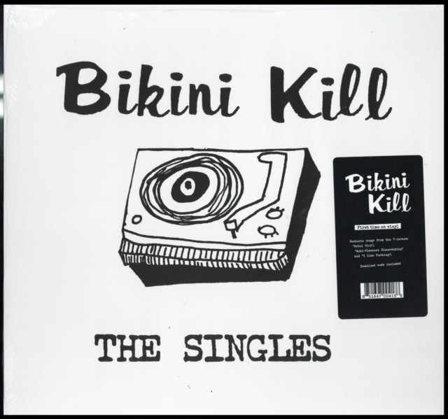 BIKINI KILL | SINGLES (DL CODE) | VINYL RECORD (LP)