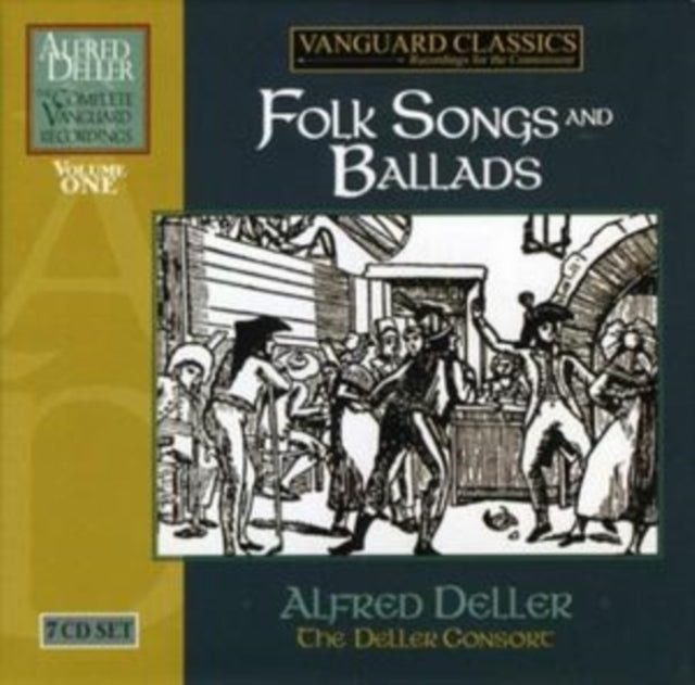 DELLER, ALFRED / DELLER CONSORT COMPLETE VANGUARD CLASSICS RECORDINGS: FOLK SONGS & BALLADS (CD)