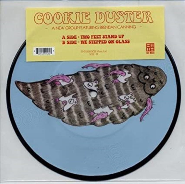 COOKIE DUSTER | TWO FEET STAND UP (PIC) | 7IN VINYL