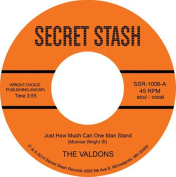 JUST HOW MUCH CAN ONE MAN STAND B/W DEMO VERSION | 7IN VINYL