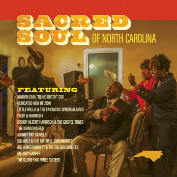 VARIOUS ARTISTS | SACRED SOUL OF NORTH CAROLINA (2LP) | VINYL RECORD (LP)