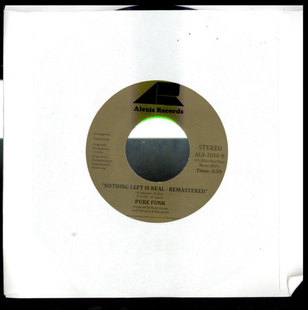 PURE FUNK | GET AWAY / NOTHING LEFT IS REAL | 7IN VINYL