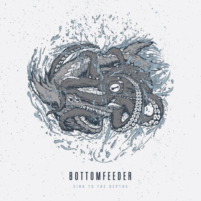BOTTOMFEEDER | SINK TO THE DEPTHS (OPAQUE TEAL-BLUE SMOKEY SWIRL VINYL) | VINYL RECORD (LP)