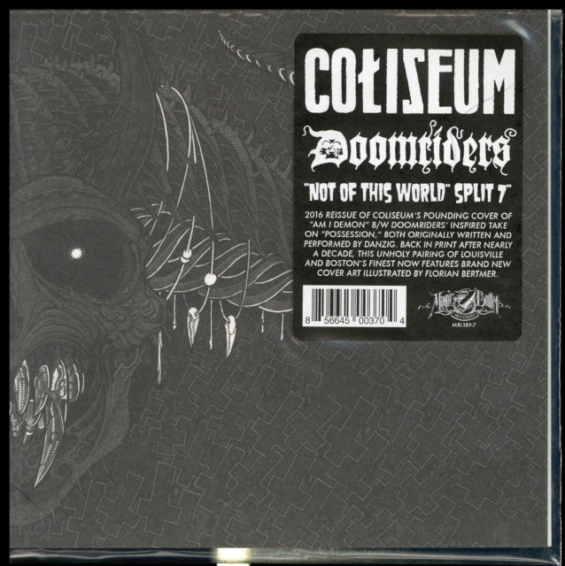 COLISEUM/DOOMRIDERS | NOT OF THIS WORLD (SPLIT) | 7IN VINYL