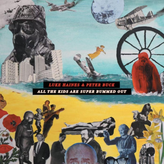 HAINES, LUKE & PETER BUCK | ALL THE KIDS ARE SUPER BUMMED OUT (2LP/YELLOW & BLUE VINYL/140G) | VINYL RECORD (LP)