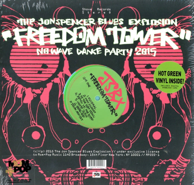 SPENCER, JON BLUES EXPLOSION | FREEDOM TOWER: NO WAVE DANCE PARTY 2015 | VINYL RECORD (LP)