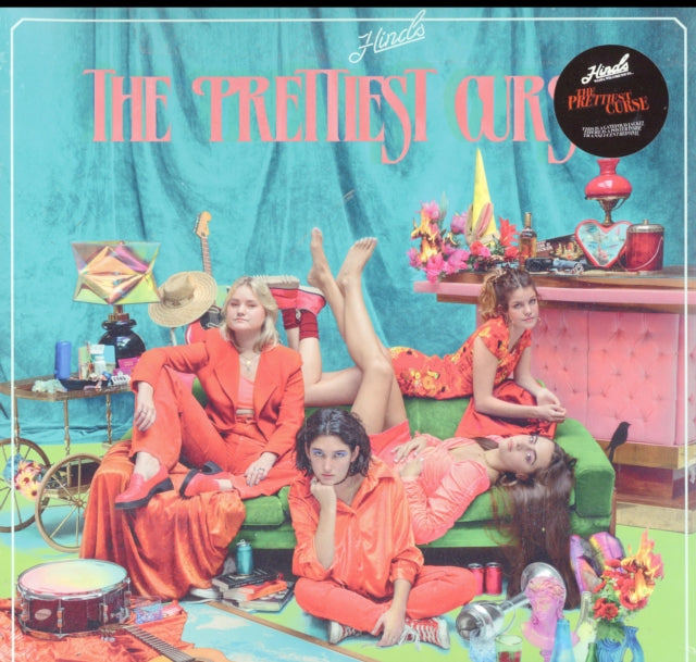 HINDS | PRETTIEST CURSE (TRANSLUCENT RED VINYL) | VINYL RECORD (LP)