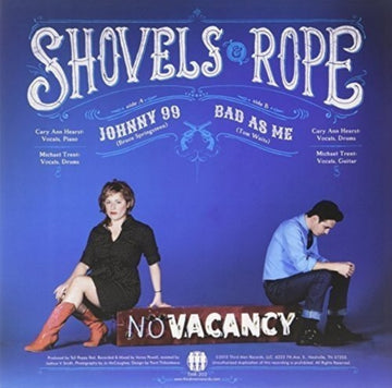 SHOVELS & ROPE | JOHNNY 99 / BAD AS ME | 7IN VINYL