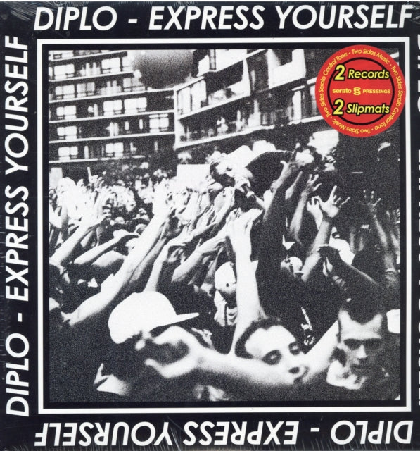 DIPLO | EXPRESS YOURSELF (RED VINYL/W/2X SERATO CONTROLLERS & SLIPMATS) | VINYL RECORD (LP)