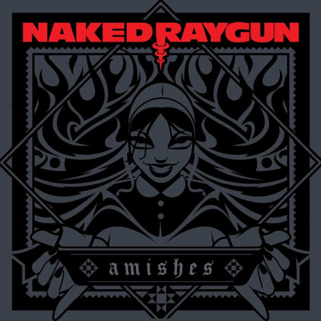 NAKED RAYGUN | AMISHES (RED SWIRL 7INCH) | 7IN VINYL