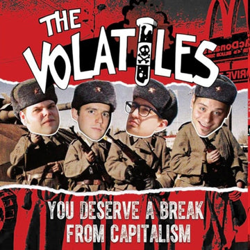 YOU DESERVE A BREAK FROM CAPITALISM (RED W/ BLACK SPLATTER VINYL) | 12IN VINYL