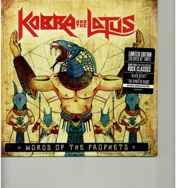 KOBRA & THE LOTUS | WORDS OF THE PROPHETS | 10IN VINYL