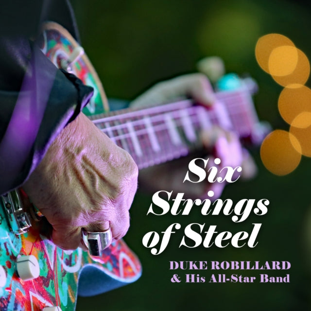 ROBILLARD, DUKE | SIX STRINGS OF STEEL (BLACK VINYL) | VINYL RECORD (LP)
