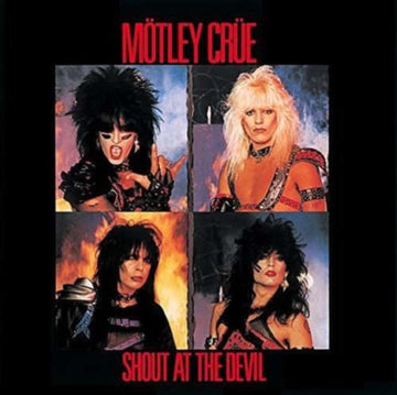SHOUT AT THE DEVIL (RED/BLACK VINYL) | VINYL RECORD (LP)
