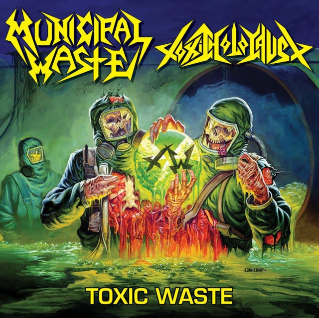 MUNICIPAL WASTE/TOXIC HOLOCAUST | TOXIC WASTE EP | VINYL RECORD (LP)