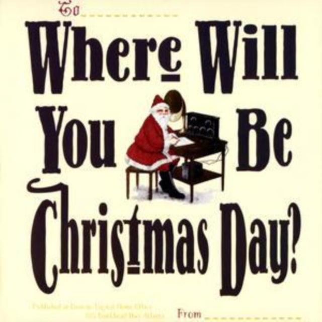 VARIOUS ARTISTS | WHERE WILL YOU BE CHRISTMAS DAY | CD