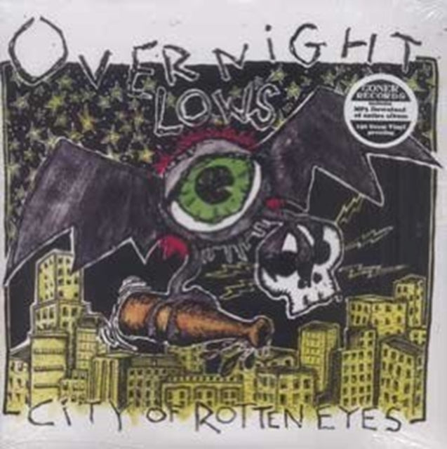 OVERNIGHT LOWS | CITY OF ROTTEN EYES | VINYL RECORD (LP)