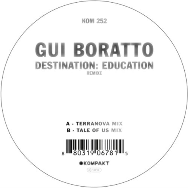 BORATTO, GUI | DESTINATION: EDUCATION REMIXE | 12IN VINYL