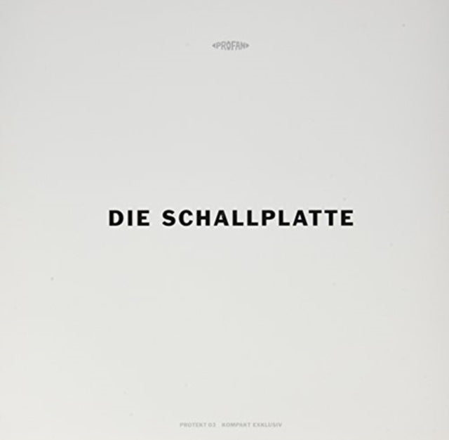 WASSERMANN | DIE SCHALLPLATTE | 12IN VINYL