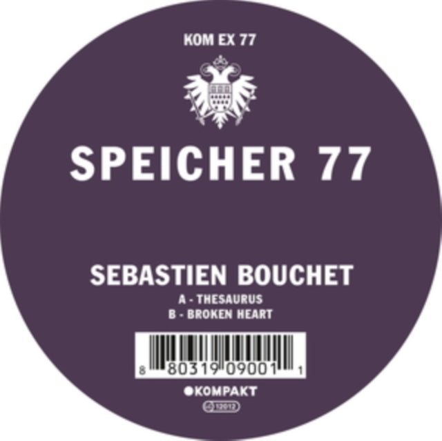 BOUCHET, SEBASTIEN | SPEICHER 77 | 12IN VINYL