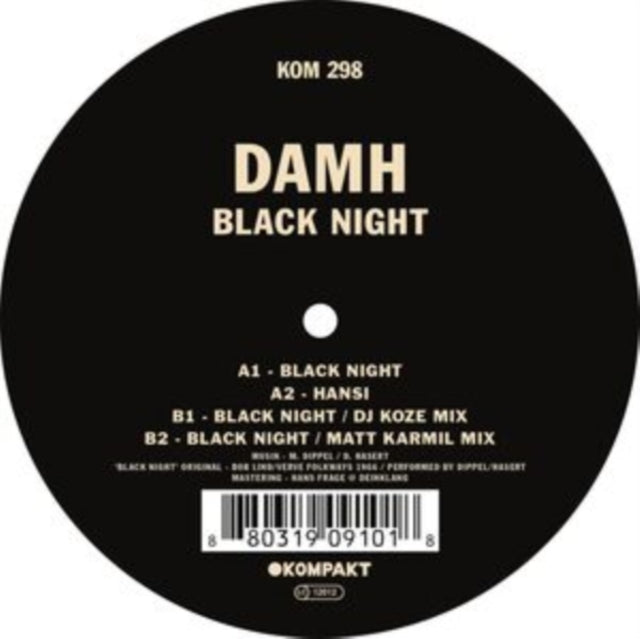 DAMH | BLACK NIGHT | 12IN VINYL