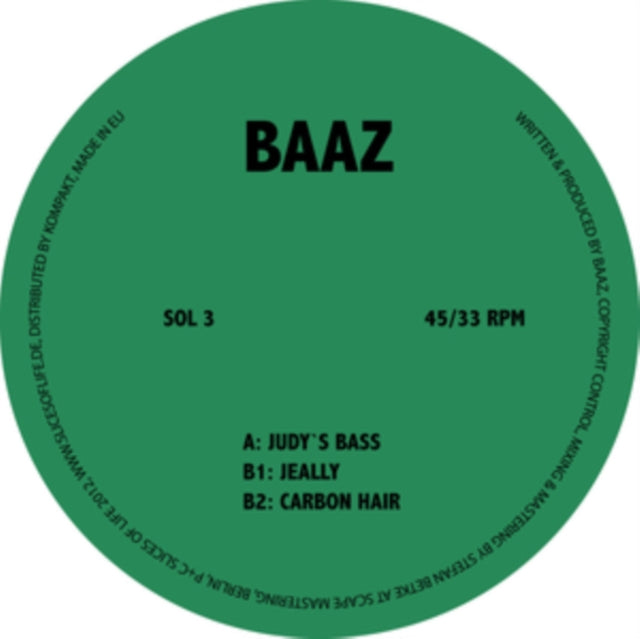 BAAZ | JUDY'S BASS | 12IN VINYL