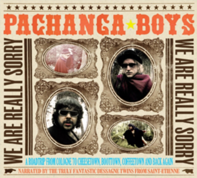 PACHANGA BOYS | WE ARE REALLY SORRY (2LP/CD/DVD) | VINYL RECORD (LP)