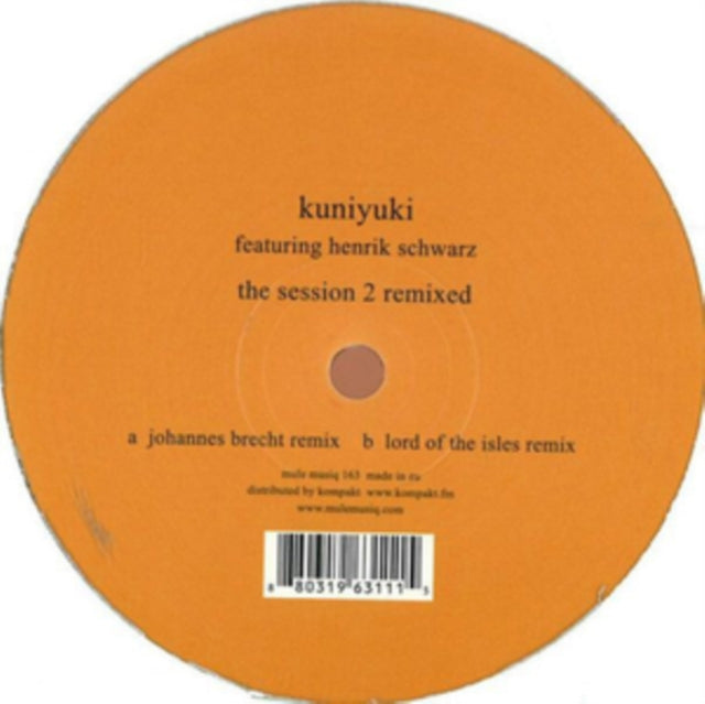 KUNIYUKI (FT HENRIK SCHWARZ) | SESSION 2 REMIXED | 12IN VINYL