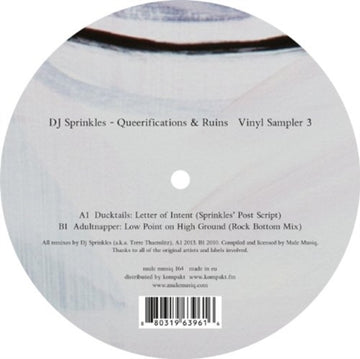 QUEERIFICATIONS & RUINS VINYL SAMPLER 3 | 12IN VINYL