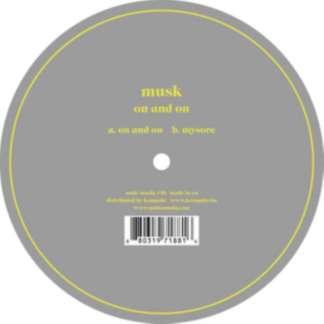MUSK | ON & ON | 12IN VINYL