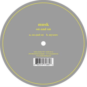 MUSK | ON & ON | 12IN VINYL