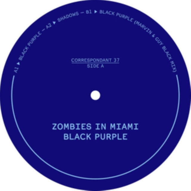 ZOMBIES IN MIAMI | BLACK PURPLE | 12IN VINYL