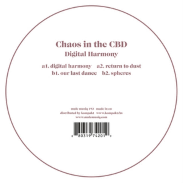 CHAOS IN THE CBD | DIGITAL HARMONY | 12IN VINYL