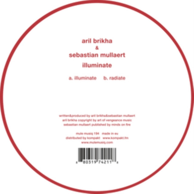 BRIKHA, ARIL / MULLAERT, SEBASTIAN | ILLUMINATE | 12IN VINYL
